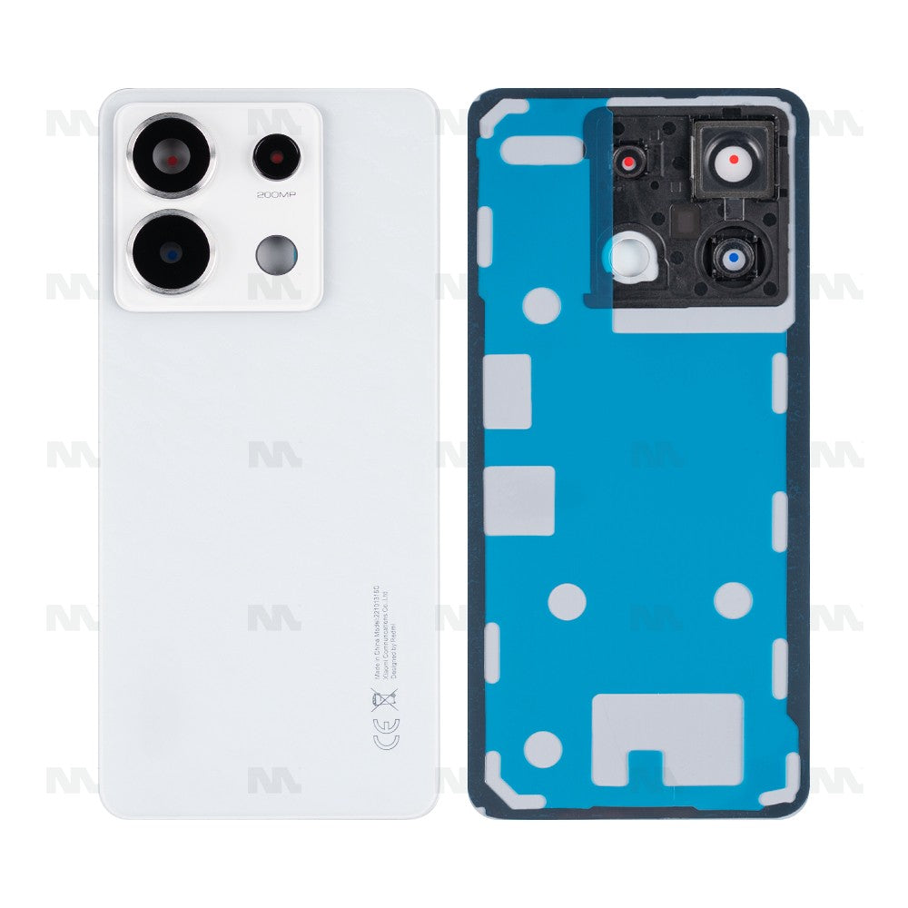 Xiaomi Redmi Note 13 Pro 5G Back Cover With Lens White OEM