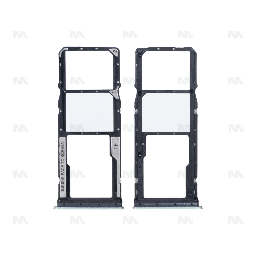 Xiaomi Redmi 13C Suporte Cartão SIM Verde Trevo Peça OEM