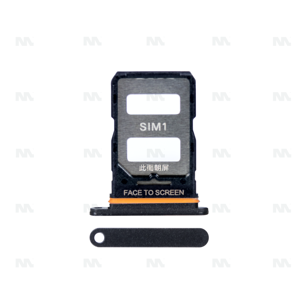 Xiaomi Redmi Note 12 Pro Plus Support Carte SIM Noir Pièce OEM
