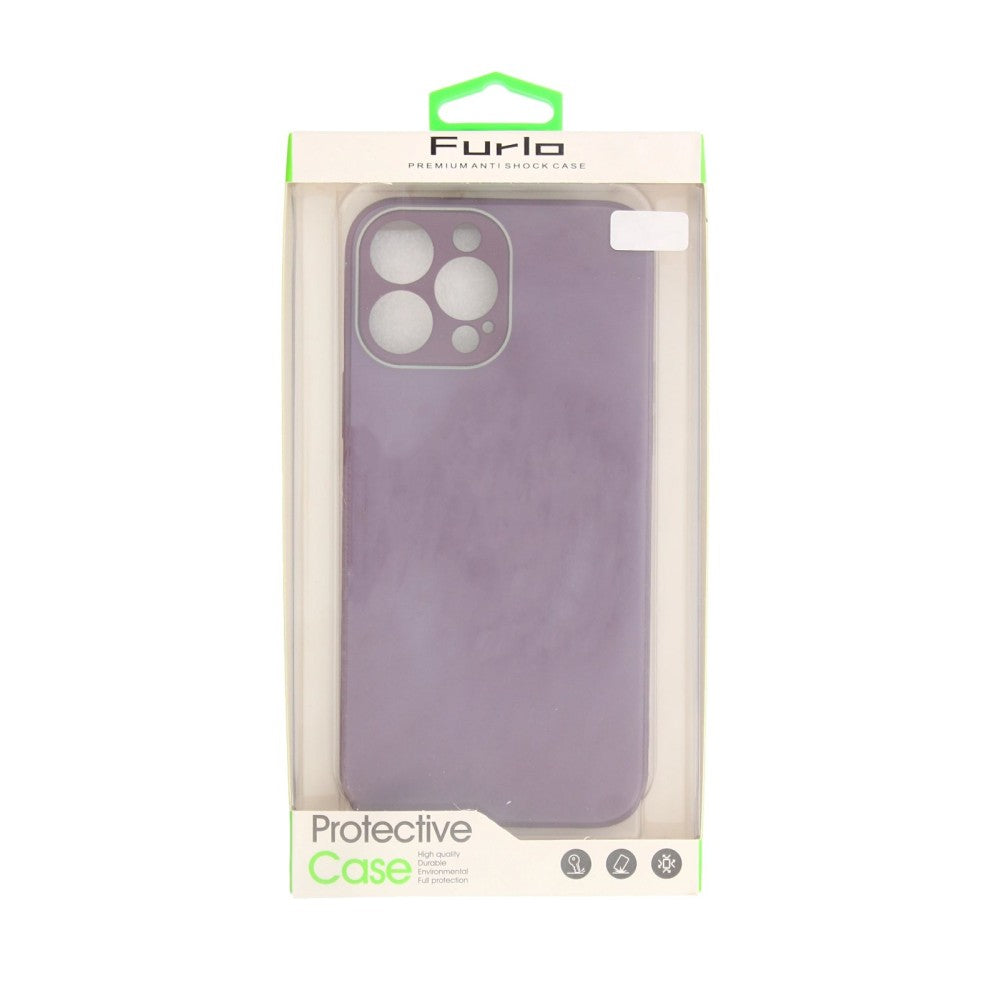Furlo Protective Shining TPU Case For iPhone 13 - Dark Purple