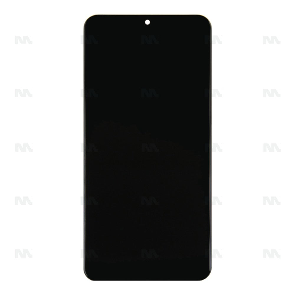 Samsung Galaxy A10s A107F Display And Digitizer With Frame Black Service Pack