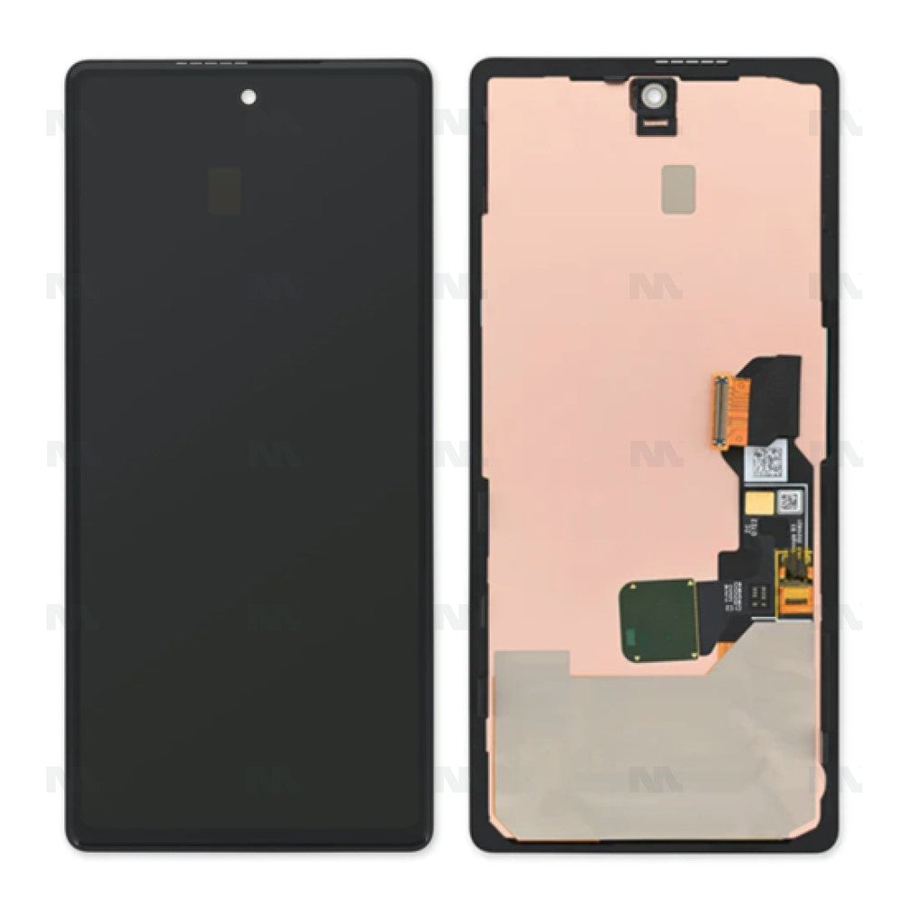 Google Pixel 6A Display And Digitizer Without Frame Black Service Pack