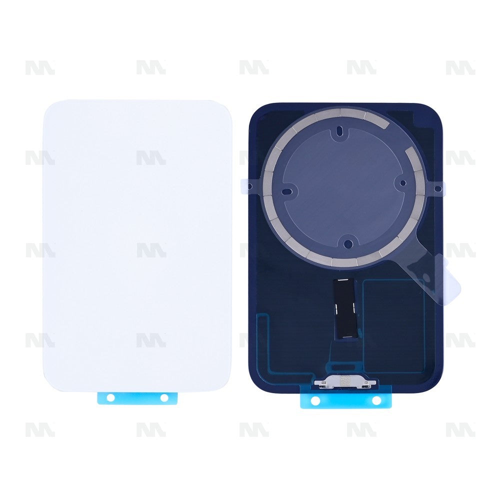 For Apple iPhone 17 Pro Back Glass Without NFC Silver Compatible