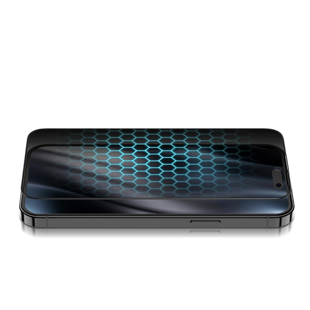 Rixus Privacy Full Curved Edge Tempered Glass For Apple iPhone 16