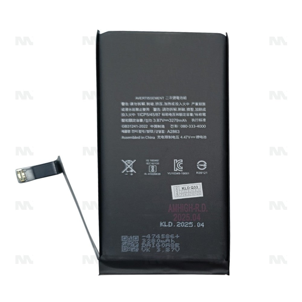 For iPhone 14 Run Diagnostics Battery OEM