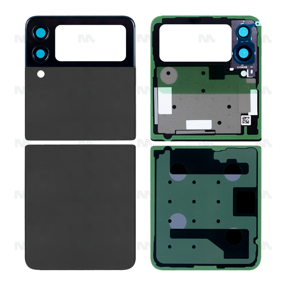 Samsung Galaxy Z Flip4 5G F721B Back Cover With Lens Graphite OEM