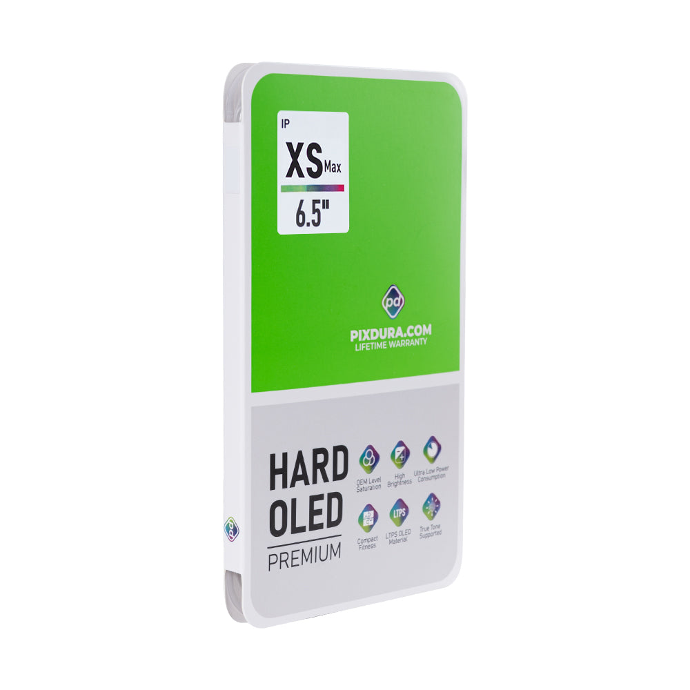 PIXDURA Display e Digitizer OLED Rigido per iPhone XS Max Ricambio