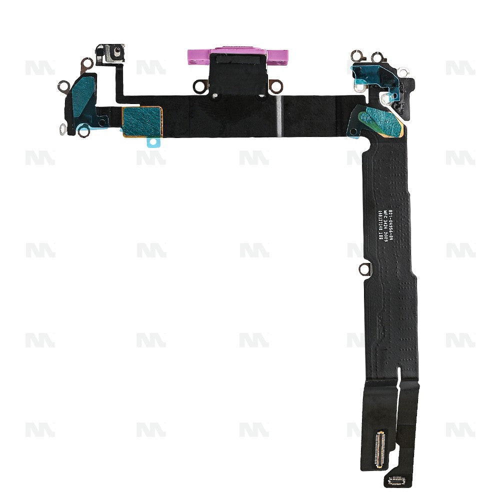 For Apple iPhone 16 Plus System Charging Board Pink Pulled