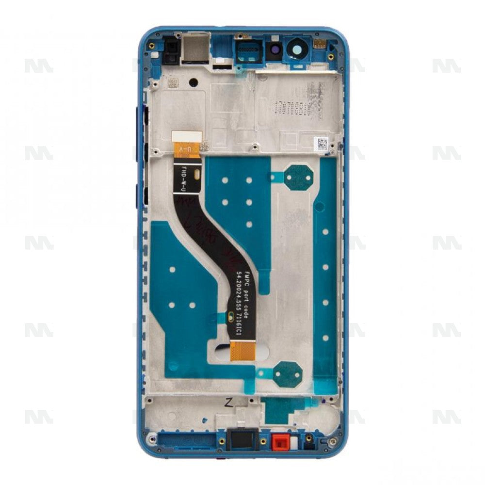 Huawei P10 Lite (WAS-L21) Display Blau mit Digitizer und Rahmen - Ersatzteil
