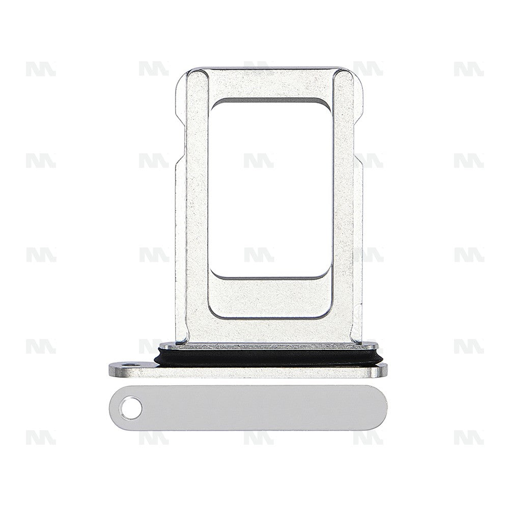 For Apple iPhone 14 Pro Sim Card Holder Silver Pulled